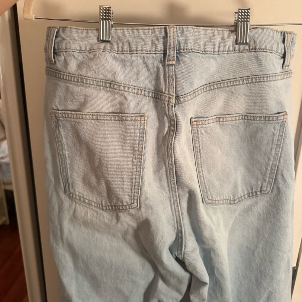 PRIMARK wide leg jeans with raw hem - Picture 6 of 6
